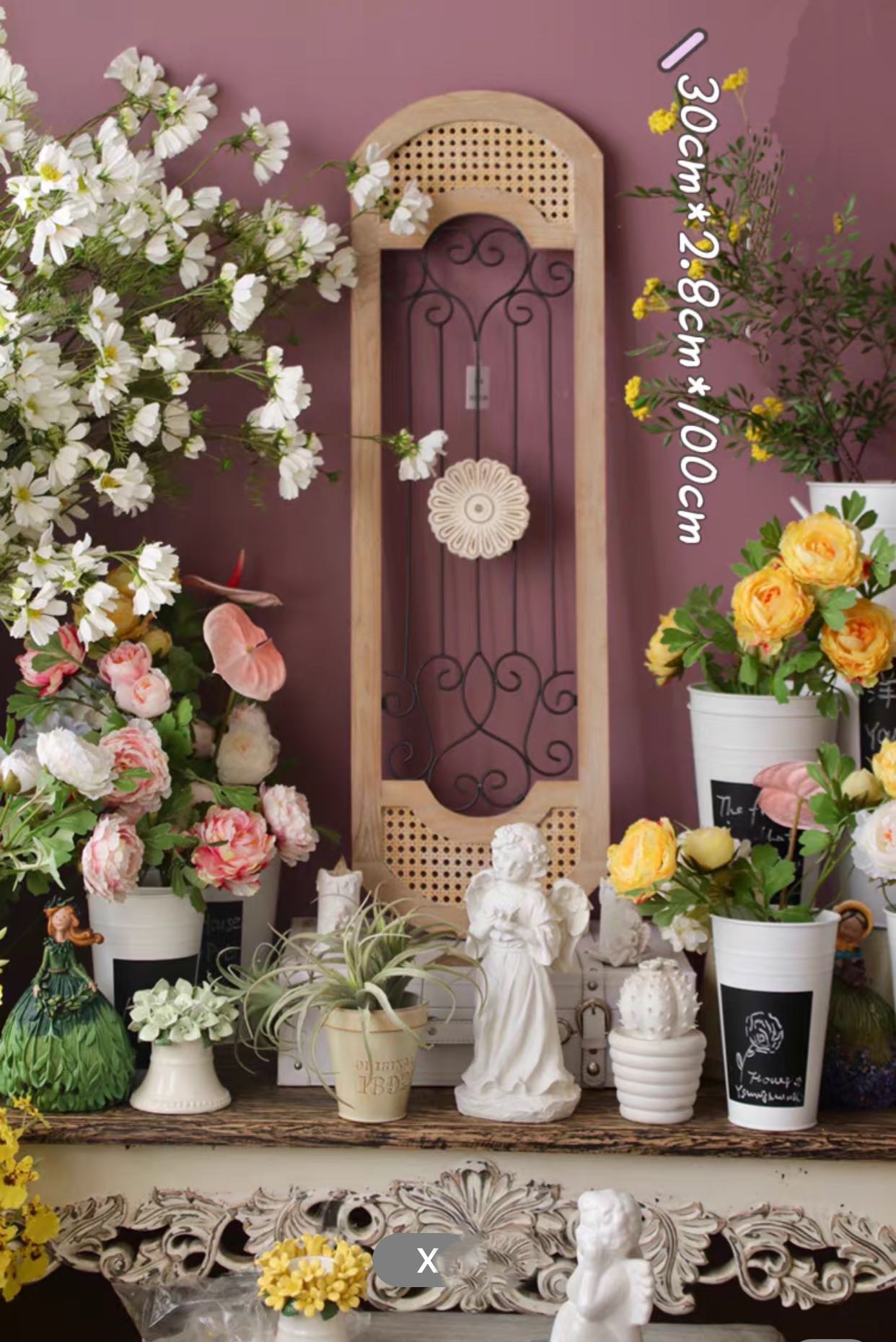 Architectural Window Wall Decor  Mirror - 4 Seasons Home Gadgets