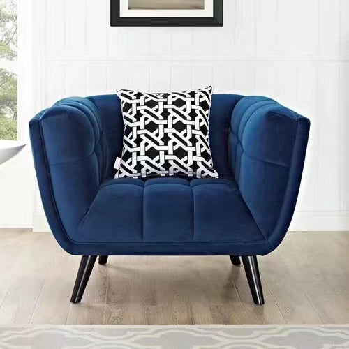 Ardrie Wide Tufted Armchair - 4 Seasons Home Gadgets