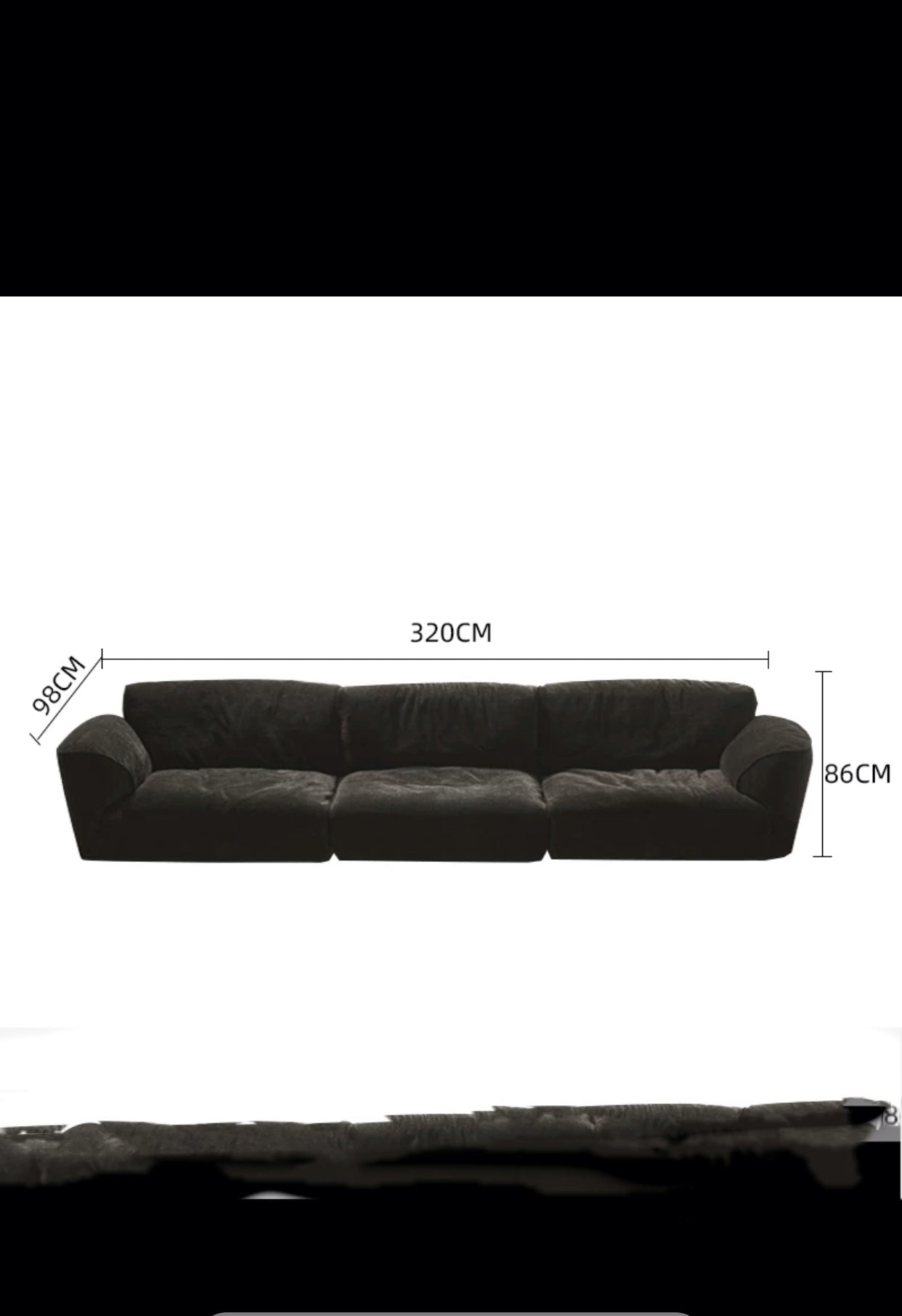 Asher 2 Piece Upholstered Chaise Sectional - 4 Seasons Home Gadgets