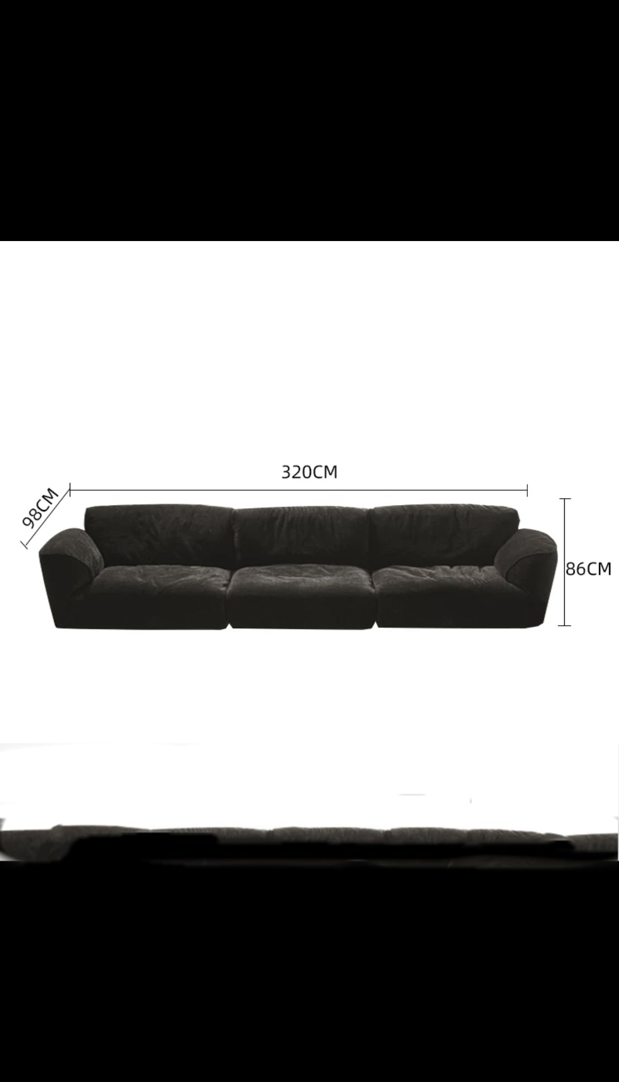 Asher 2 Piece Upholstered Chaise Sectional - 4 Seasons Home Gadgets