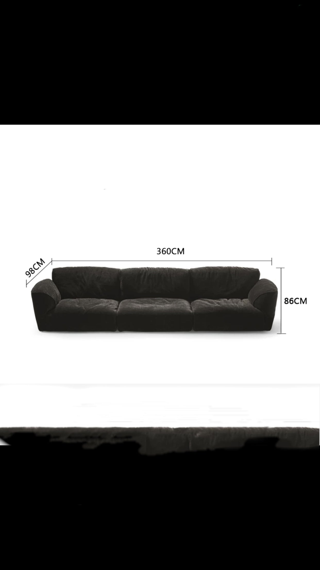 Asher 2 Piece Upholstered Chaise Sectional - 4 Seasons Home Gadgets