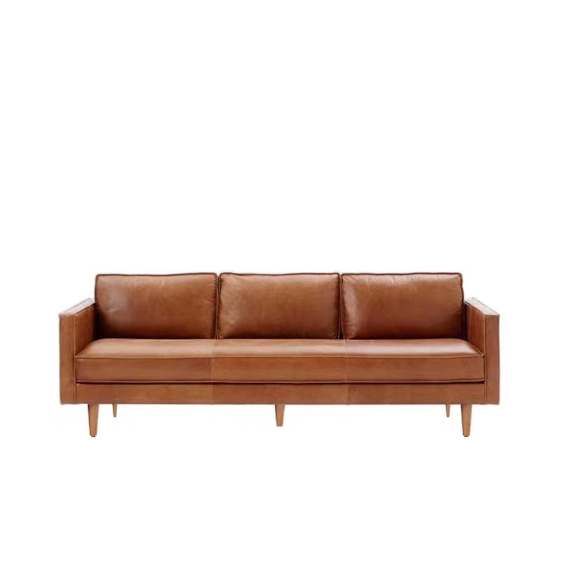 Asheville Vegan Leather Sofa - 4 Seasons Home Gadgets