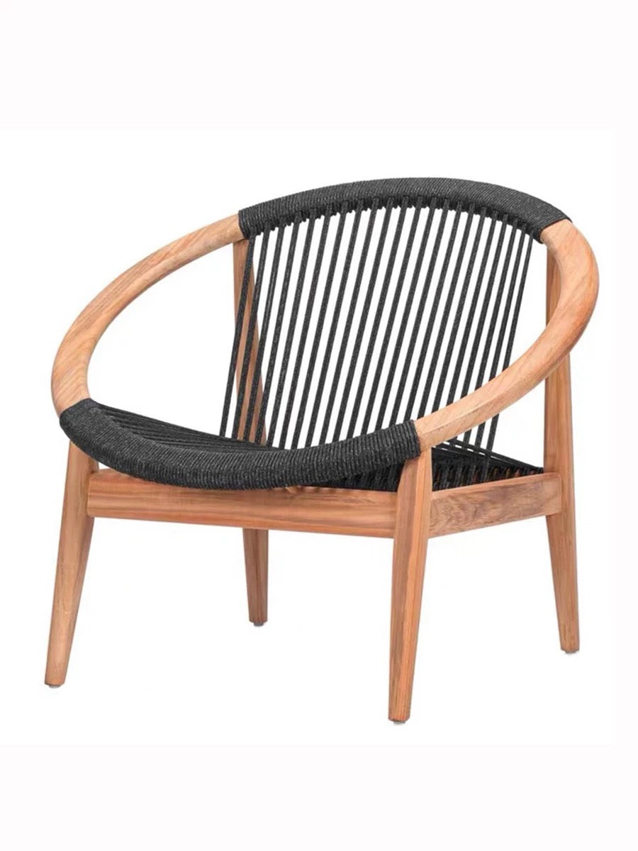 Ashwood Rope Outdoor Armchair - 4 Seasons Home Gadgets