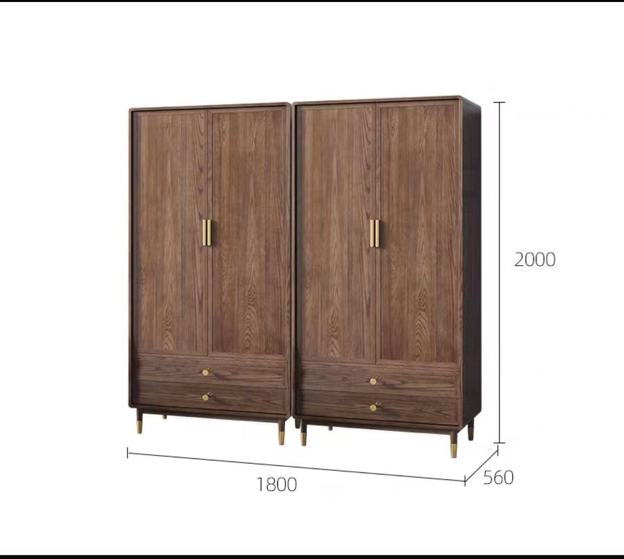 Ashwood Utility Cabinet - 4 Seasons Home Gadgets