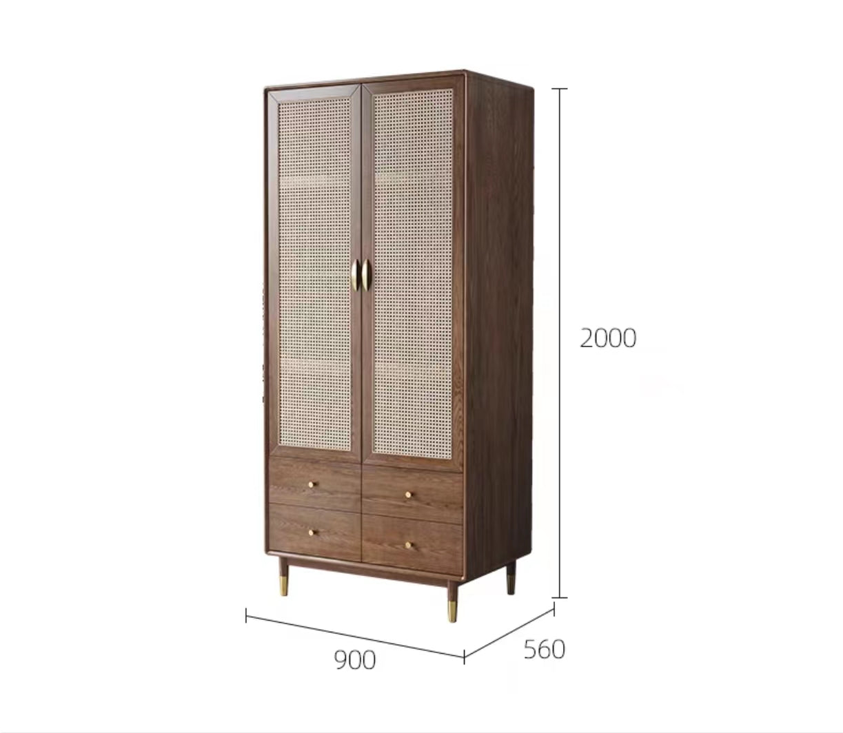 Ashwood Utility Cabinet - 4 Seasons Home Gadgets