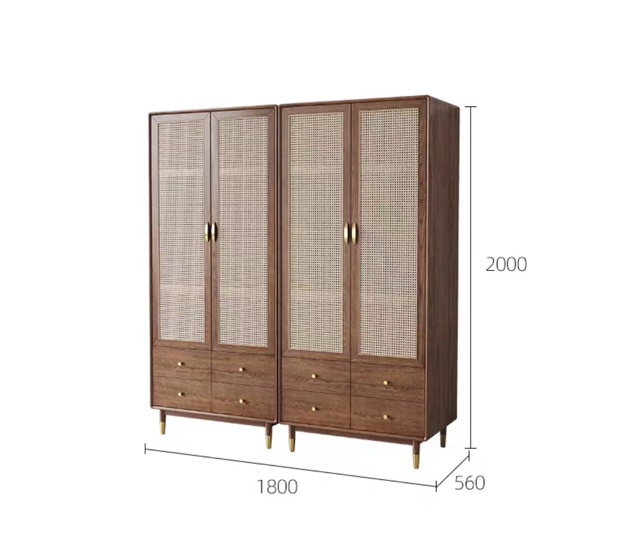 Ashwood Utility Cabinet - 4 Seasons Home Gadgets