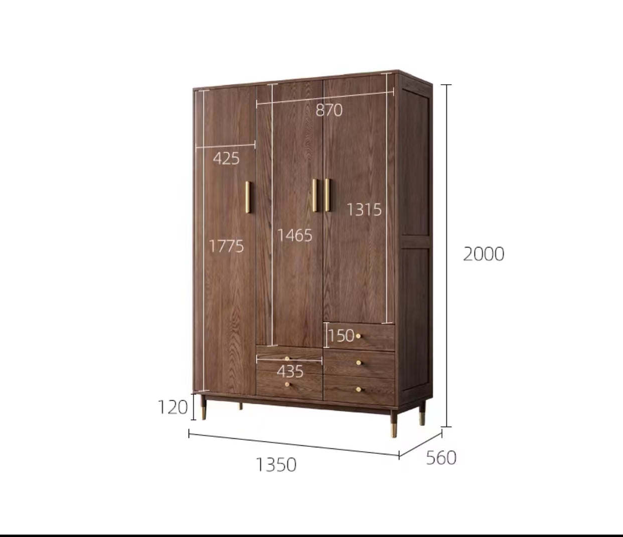 Ashwood Utility Cabinet - 4 Seasons Home Gadgets