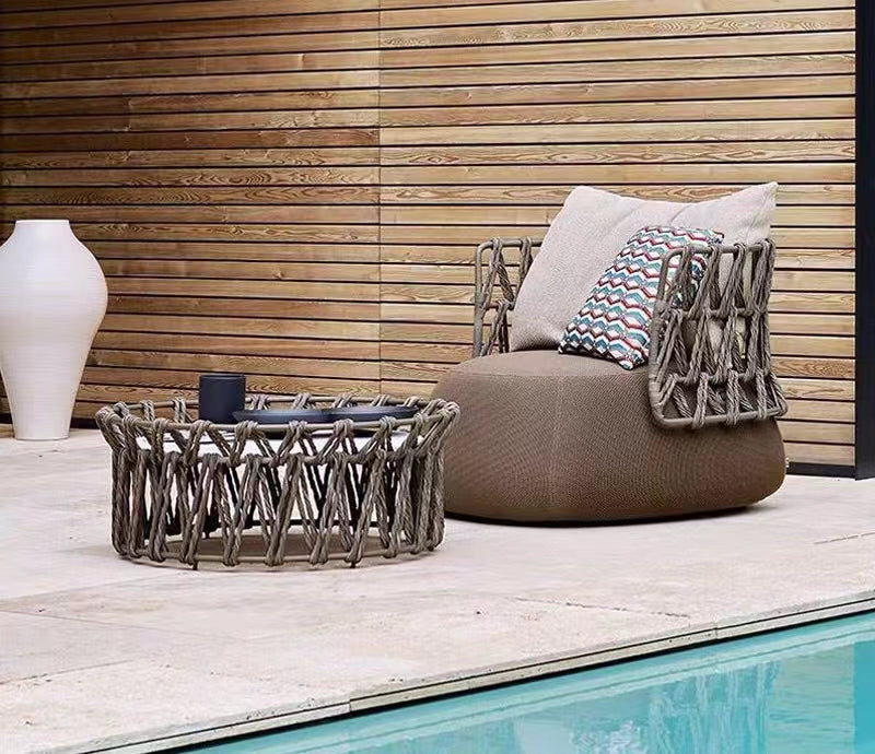 Baggett Wicker Seating Group with Cushions - 4 Seasons Home Gadgets