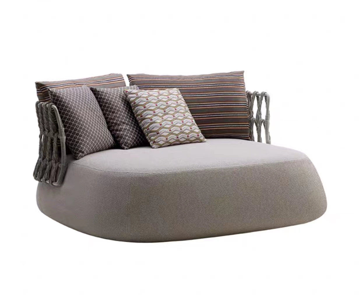 Baggett Wicker Seating Group with Cushions - 4 Seasons Home Gadgets