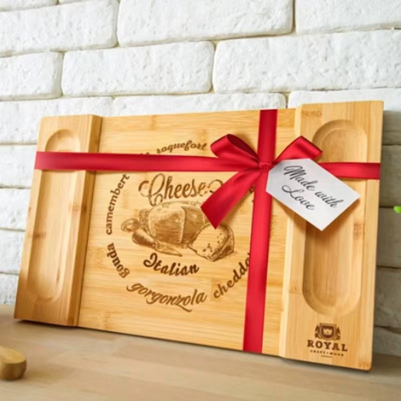 Bamboo Royal Cheese Board - 4 Seasons Home Gadgets