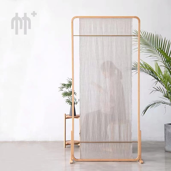 Bamboo Standing Single Panel Room Divider - 4 Seasons Home Gadgets