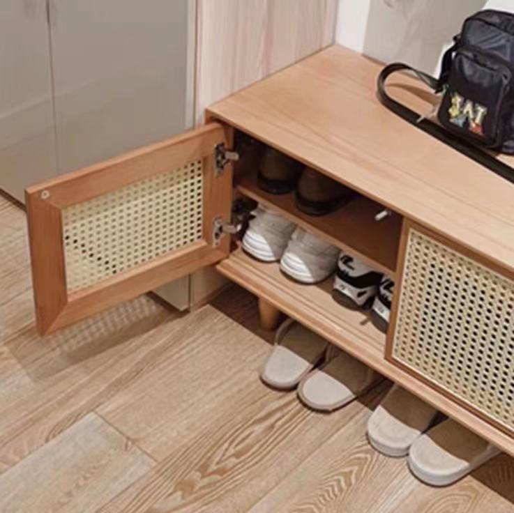 Bamboo Storage Bench - 4 Seasons Home Gadgets