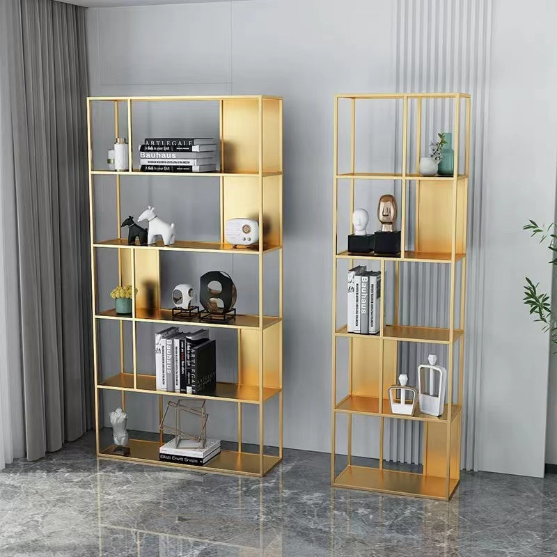 Beenish Iron Standard Bookcase - 4 Seasons Home Gadgets