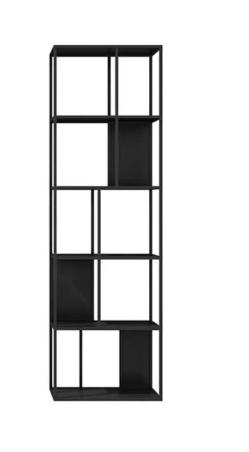 Beenish Iron Standard Bookcase - 4 Seasons Home Gadgets