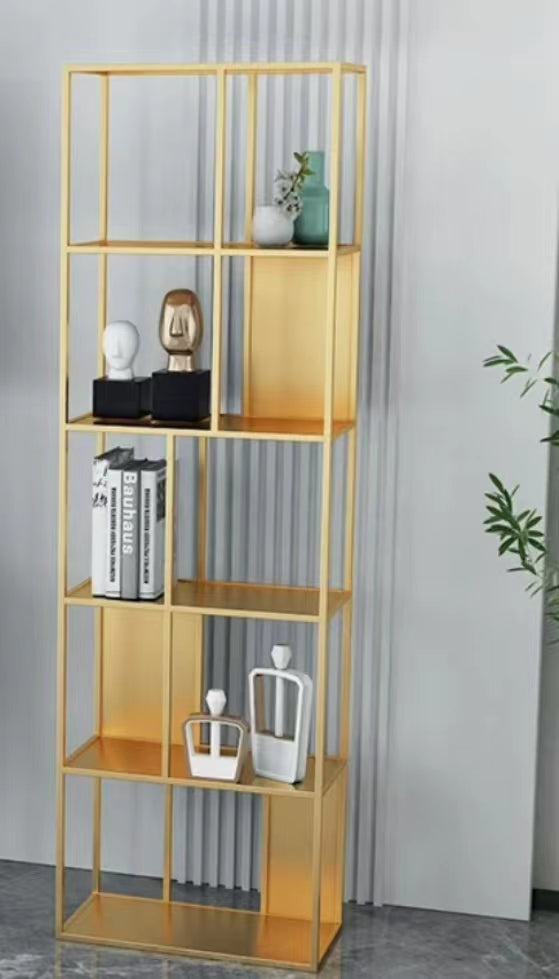 Beenish Iron Standard Bookcase - 4 Seasons Home Gadgets