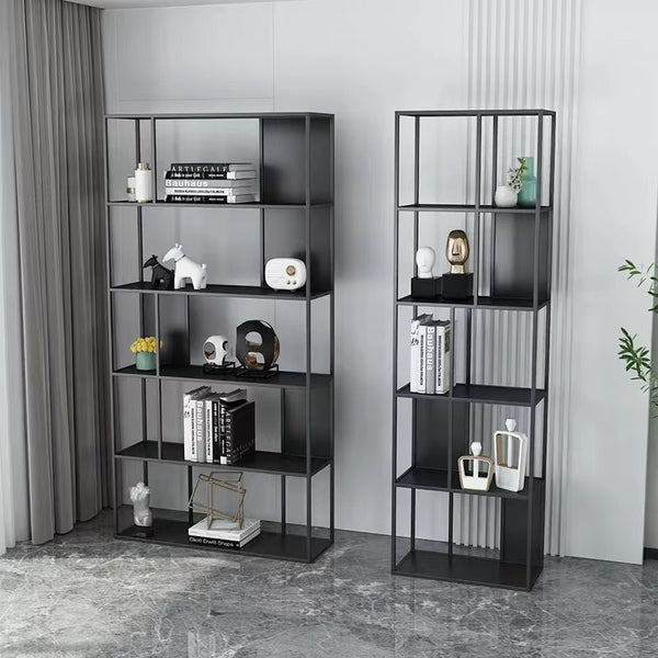 Beenish Iron Standard Bookcase - 4 Seasons Home Gadgets