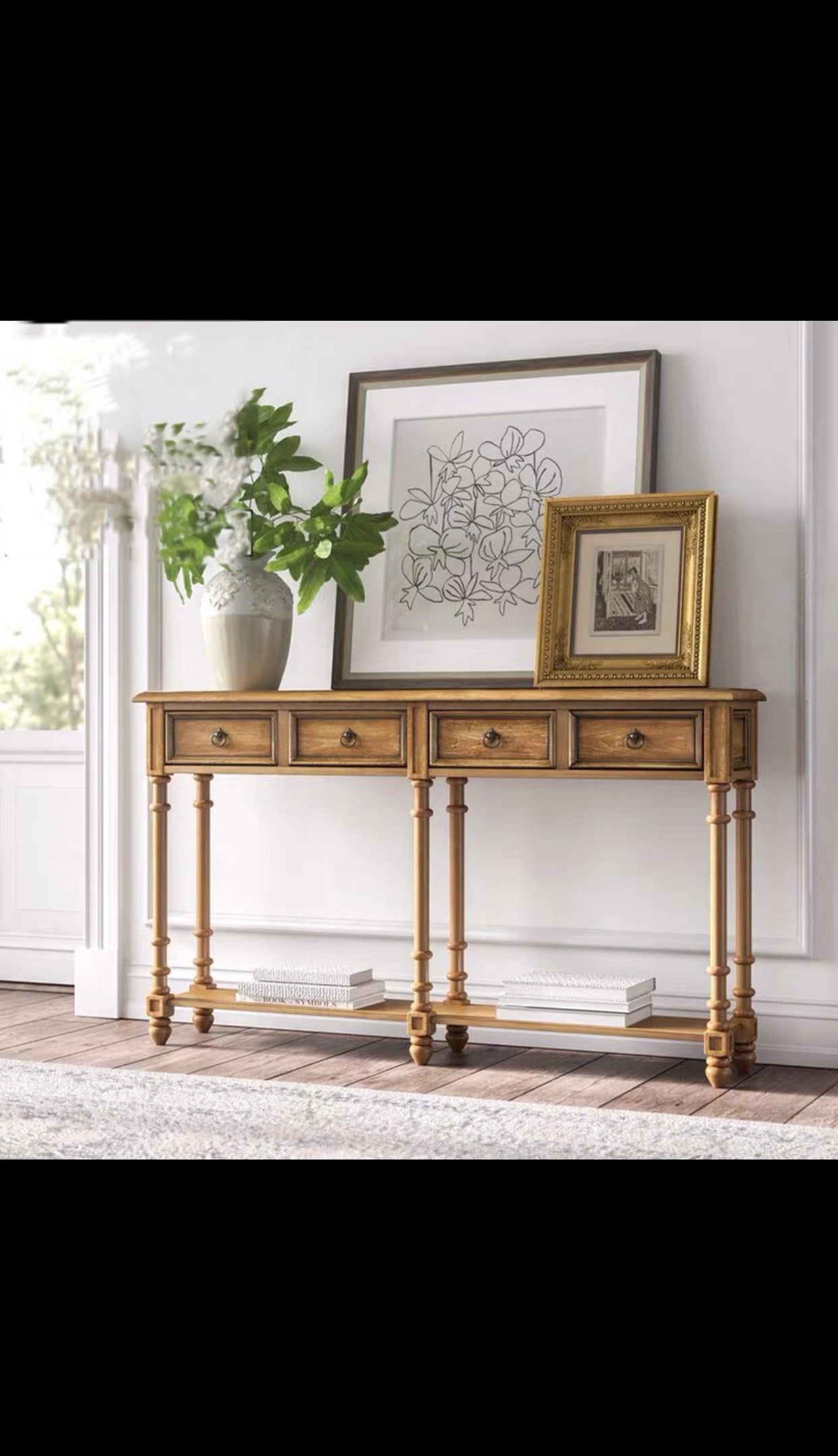 Belichick Console Table - 4 Seasons Home Gadgets