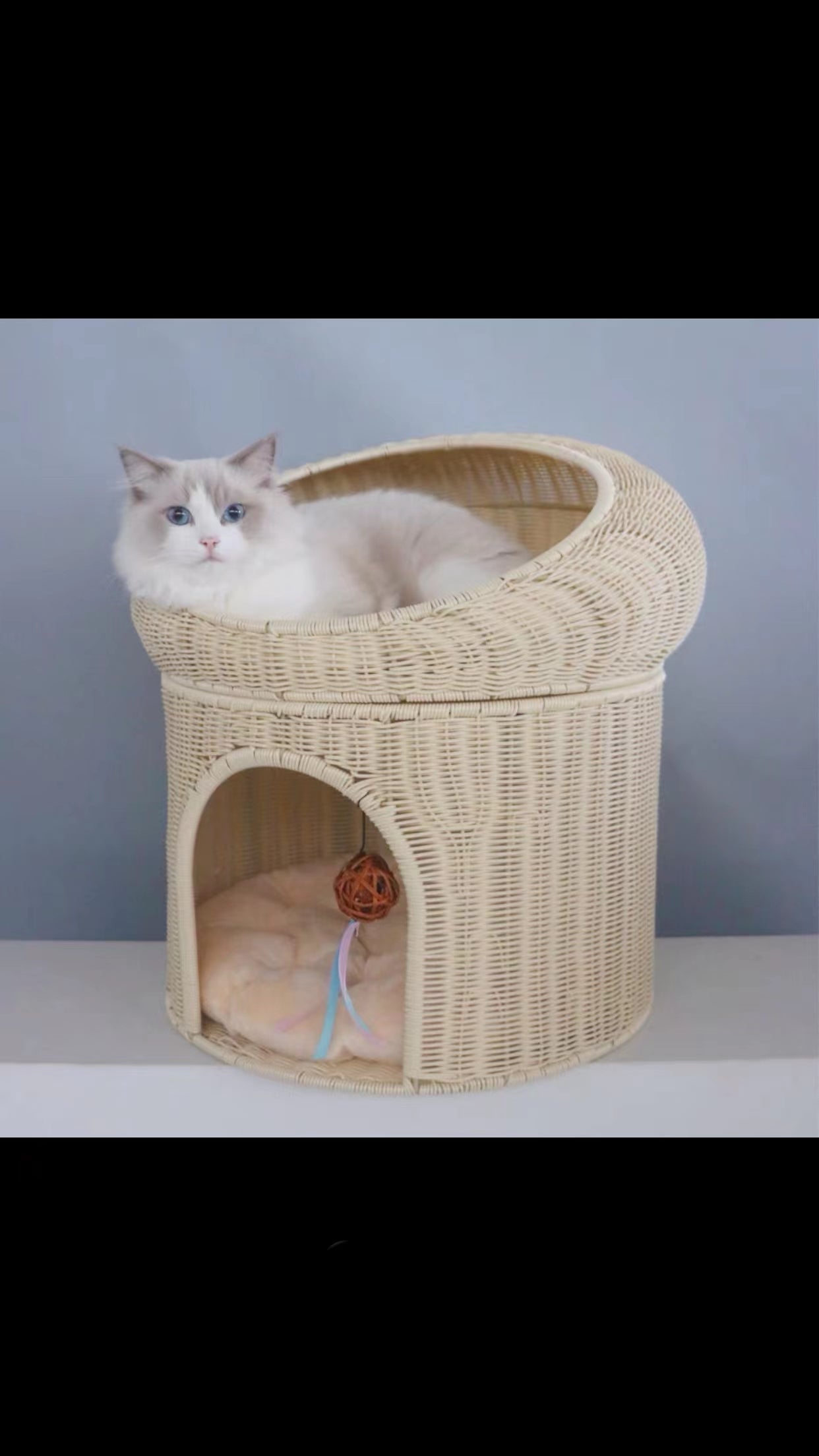 Bhure Cat Bed - 4 Seasons Home Gadgets