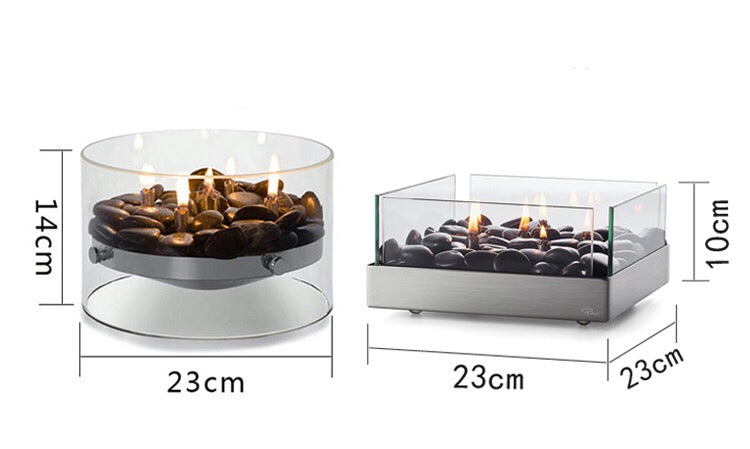 Bio-Ethanol Kerosene Lamp Tabletop Fireplace - 4 Seasons Home Gadgets