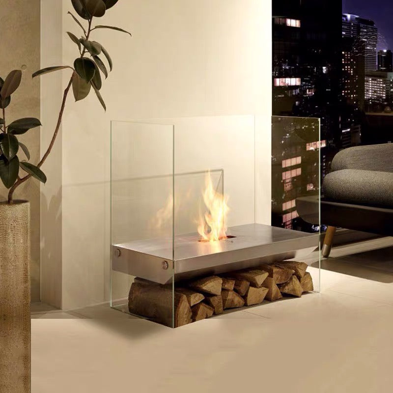 Bio-Ethanol Standing Fireplace - 4 Seasons Home Gadgets