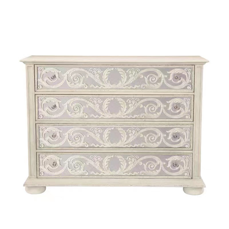 Birch 4 Drawers Dresser - 4 Seasons Home Gadgets