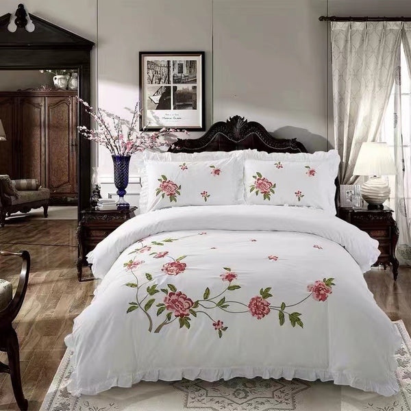 Blossom Floral Bedding Set - 4 Seasons Home Gadgets