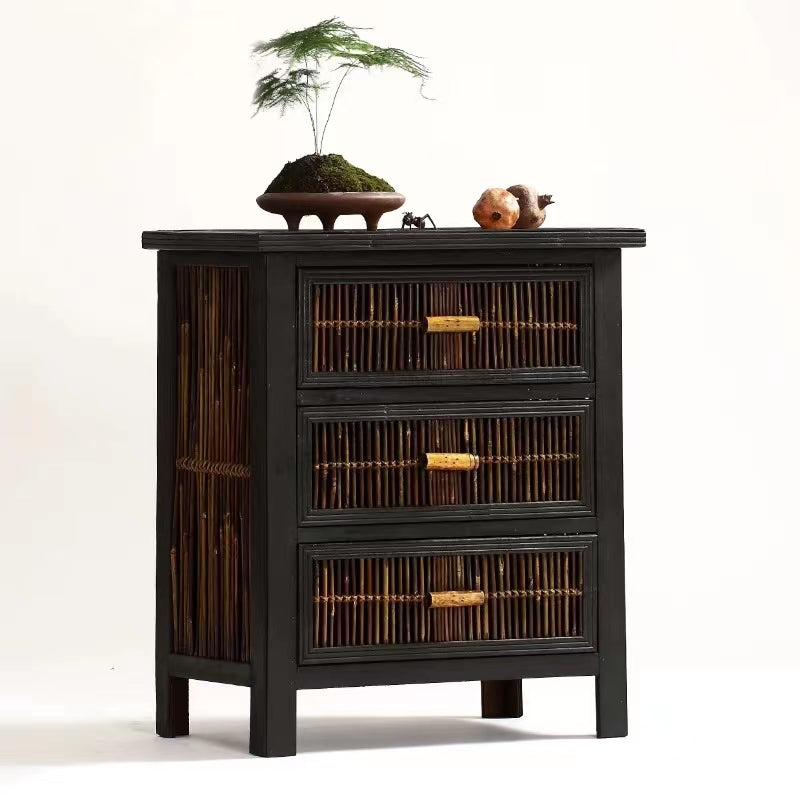 Boan Bamboo Drawer Nightstand