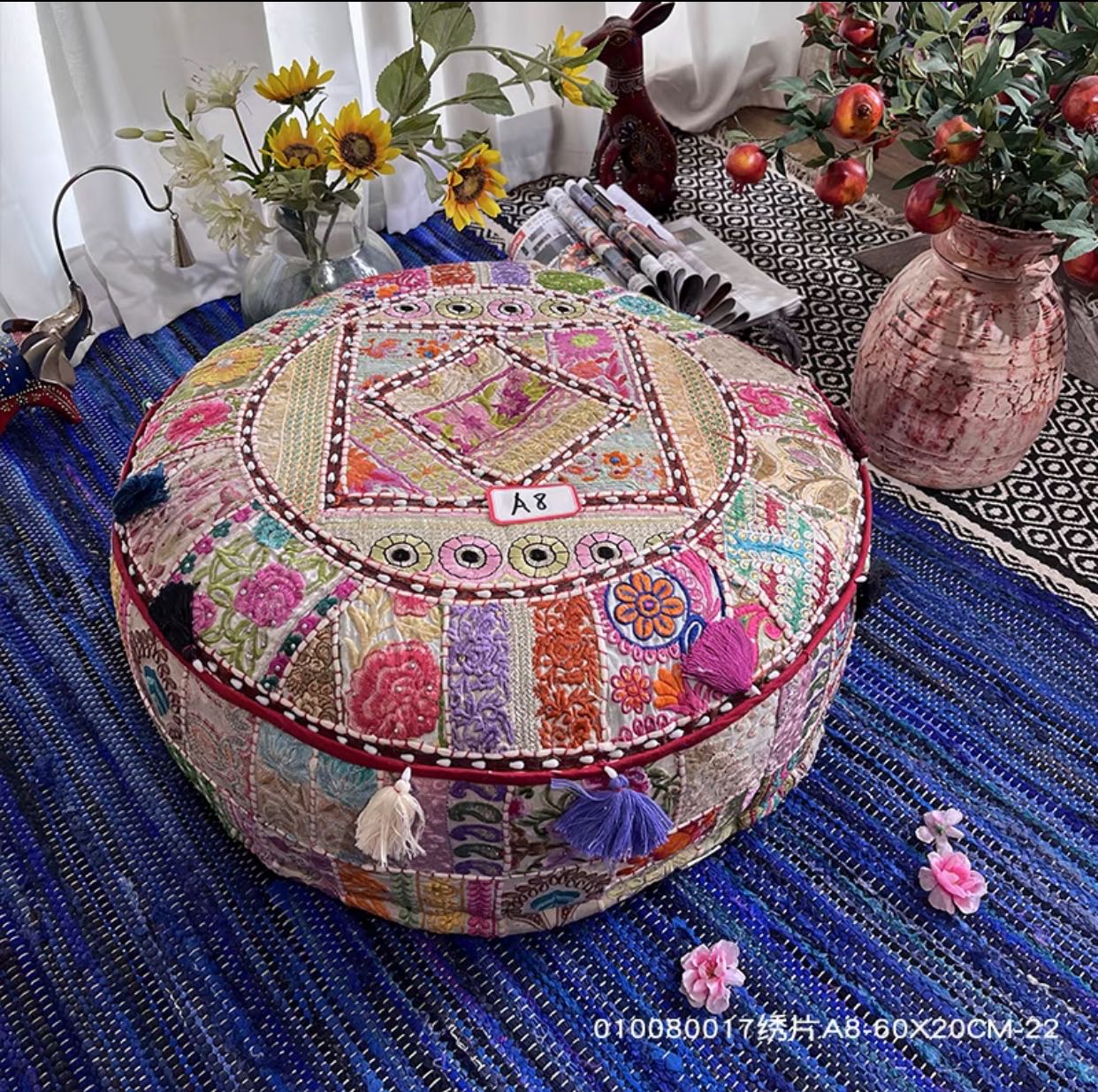 Bohemian Floor Cushion - 4 Seasons Home Gadgets