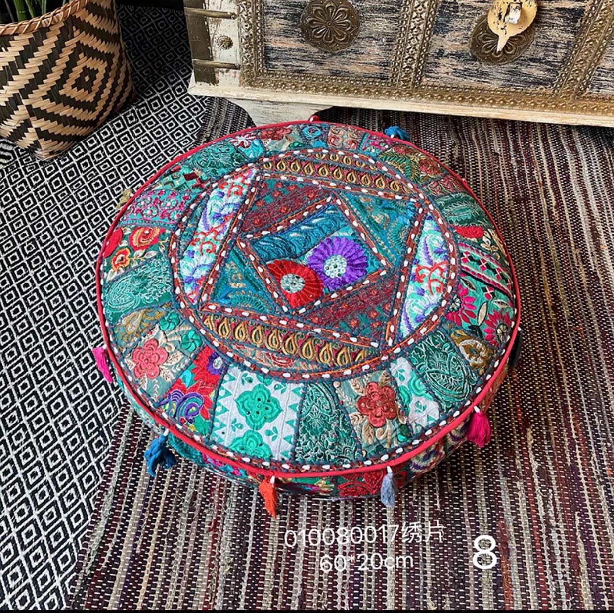 Bohemian Floor Cushion - 4 Seasons Home Gadgets