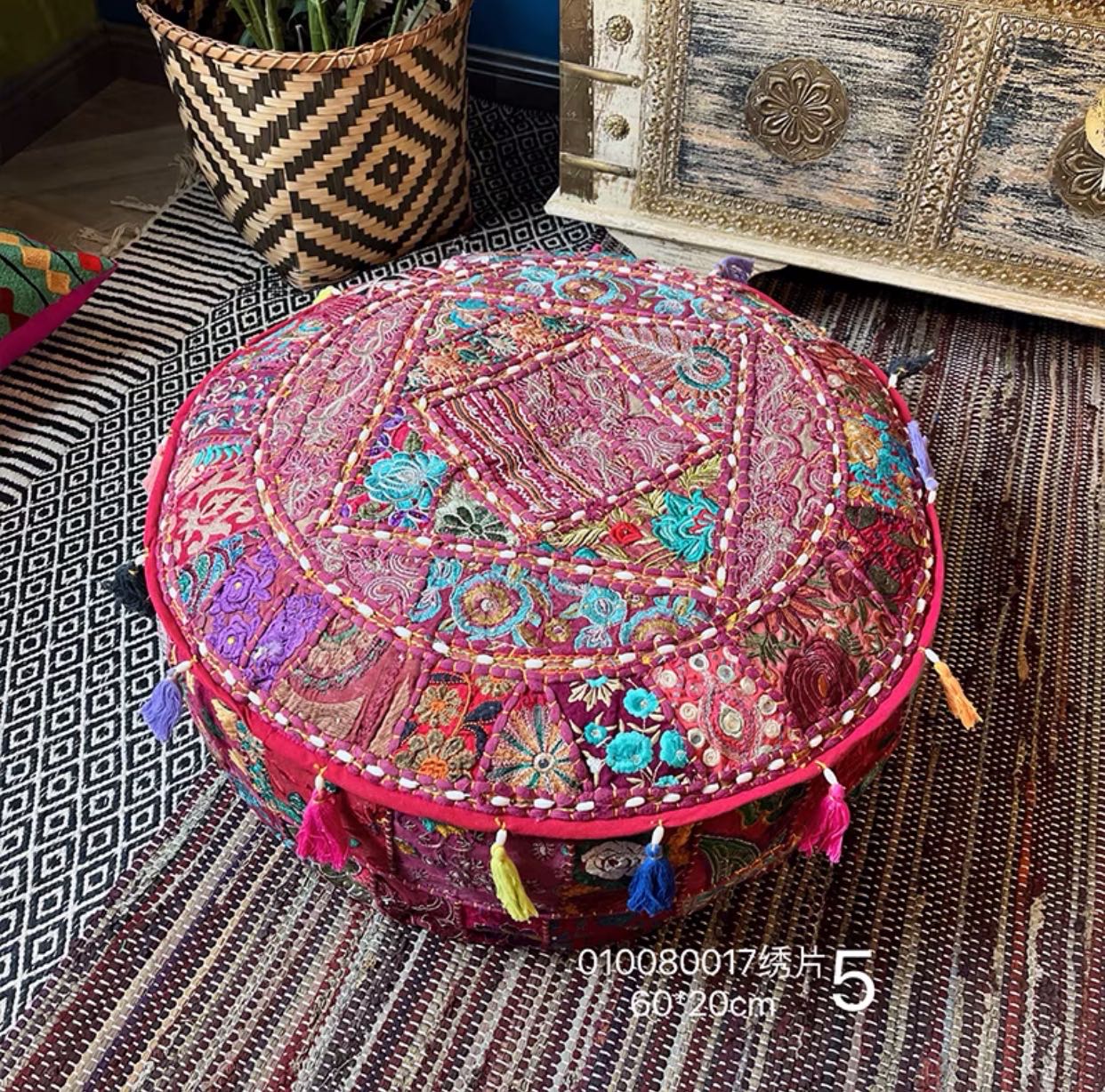 Bohemian Floor Cushion - 4 Seasons Home Gadgets