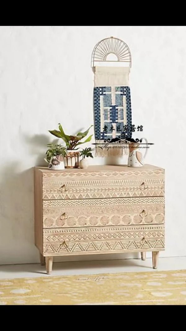 Boho 6 Drawer Dresser - 4 Seasons Home Gadgets