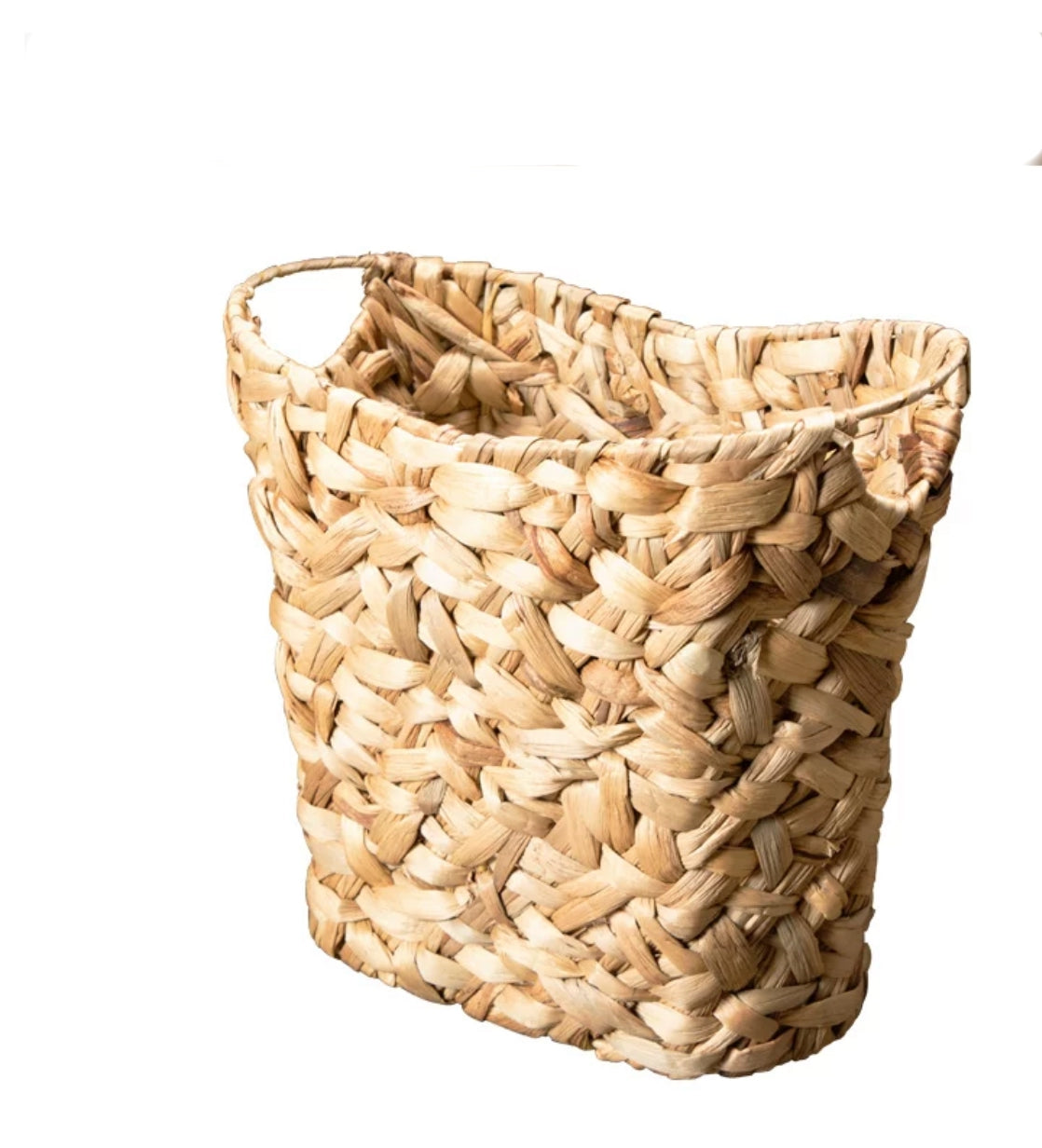 Braided Rope Storage Basket with Handles - 4 Seasons Home Gadgets