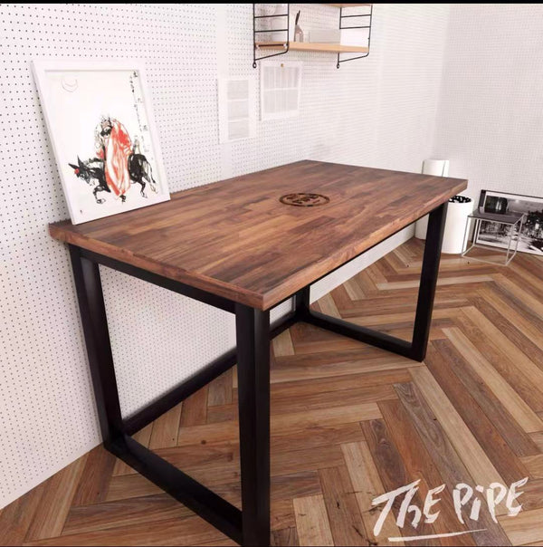 Butcher Block Top Workbench - 4 Seasons Home Gadgets