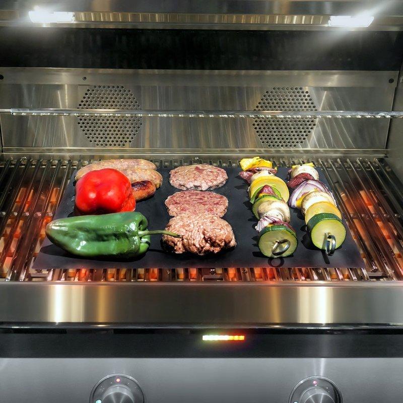 Copper Grill Mat Set of 5 pcs - 4 Seasons Home Gadgets