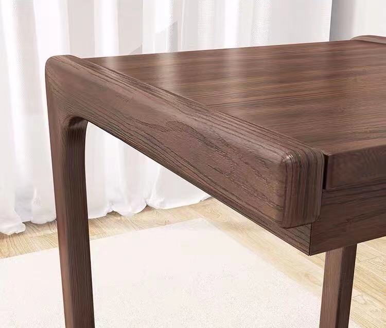 C Shape End Table With Drawer - 4 Seasons Home Gadgets