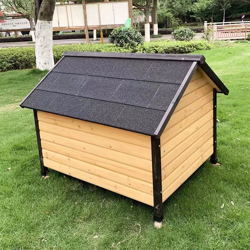 Campa Wood Dog House - 4 Seasons Home Gadgets