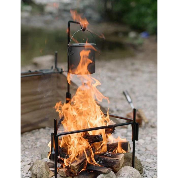 Campfire Tripod Camping Cookware Stand - 4 Seasons Home Gadgets