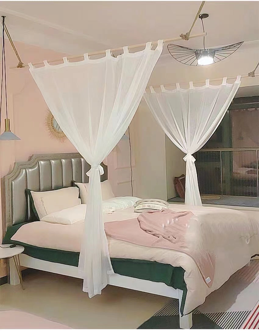 Canopy Bed Curtains Set - 4 Seasons Home Gadgets