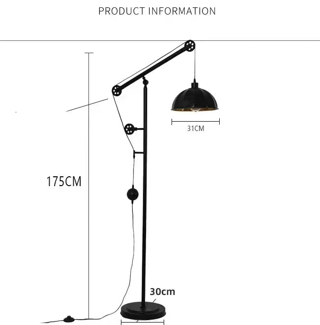 Carlisle Reading Floor Lamp - 4 Seasons Home Gadgets