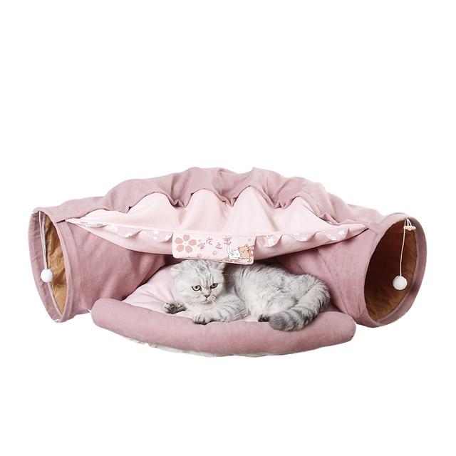 Cat Bed Tunnel - 4 Seasons Home Gadgets
