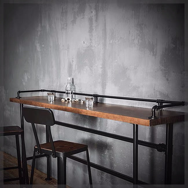 Cathalijne Bar Height Iron Dining Table - 4 Seasons Home Gadgets