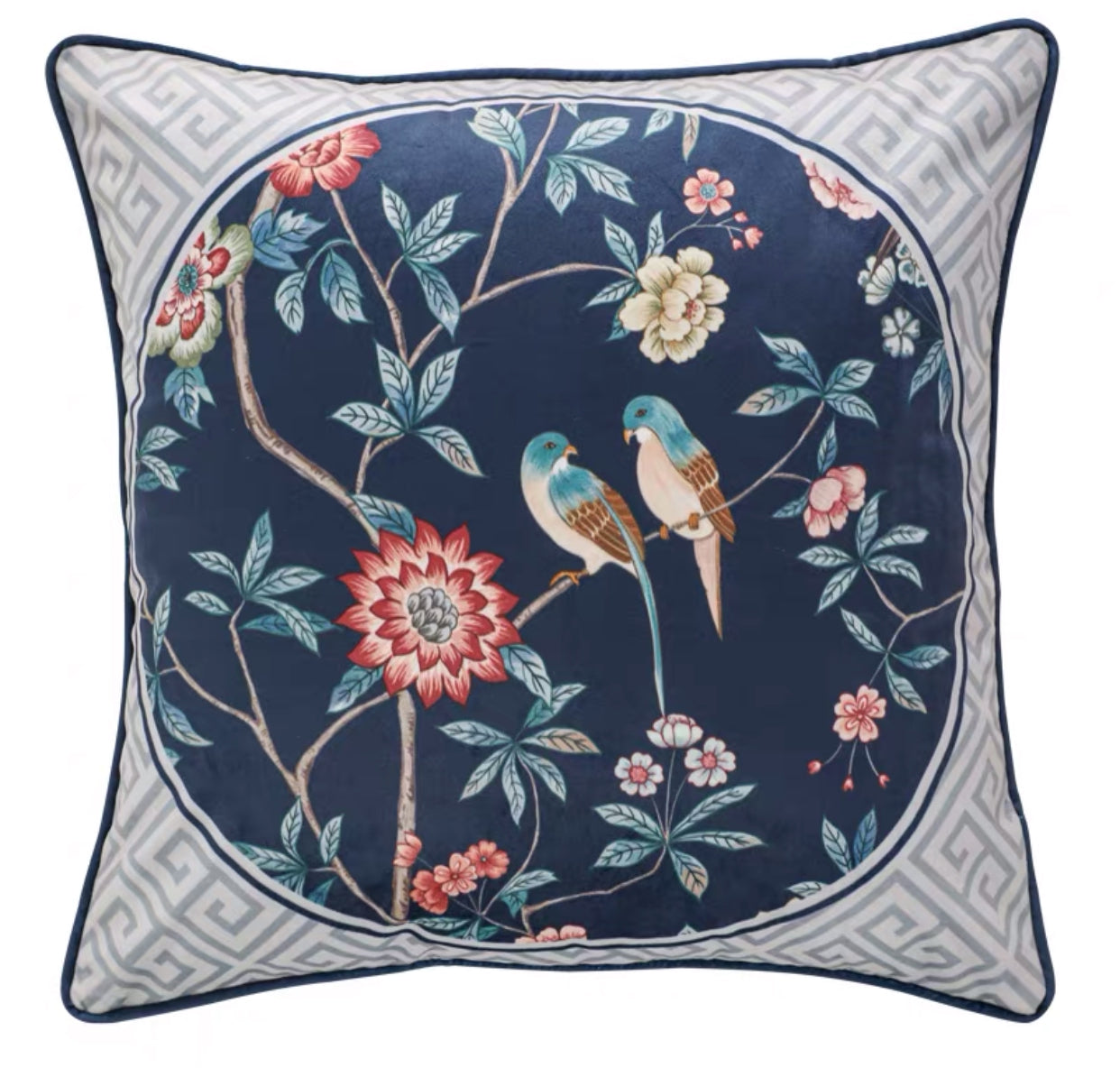 Ceaira Birdy Square Pillow Cover Cushion - 4 Seasons Home Gadgets