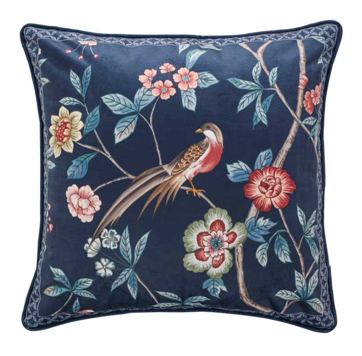 Ceaira Birdy Square Pillow Cover Cushion - 4 Seasons Home Gadgets