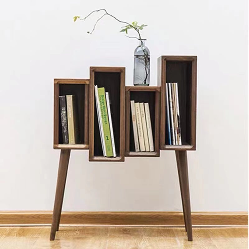 Cherry Wood Magazine Rack - 4 Seasons Home Gadgets