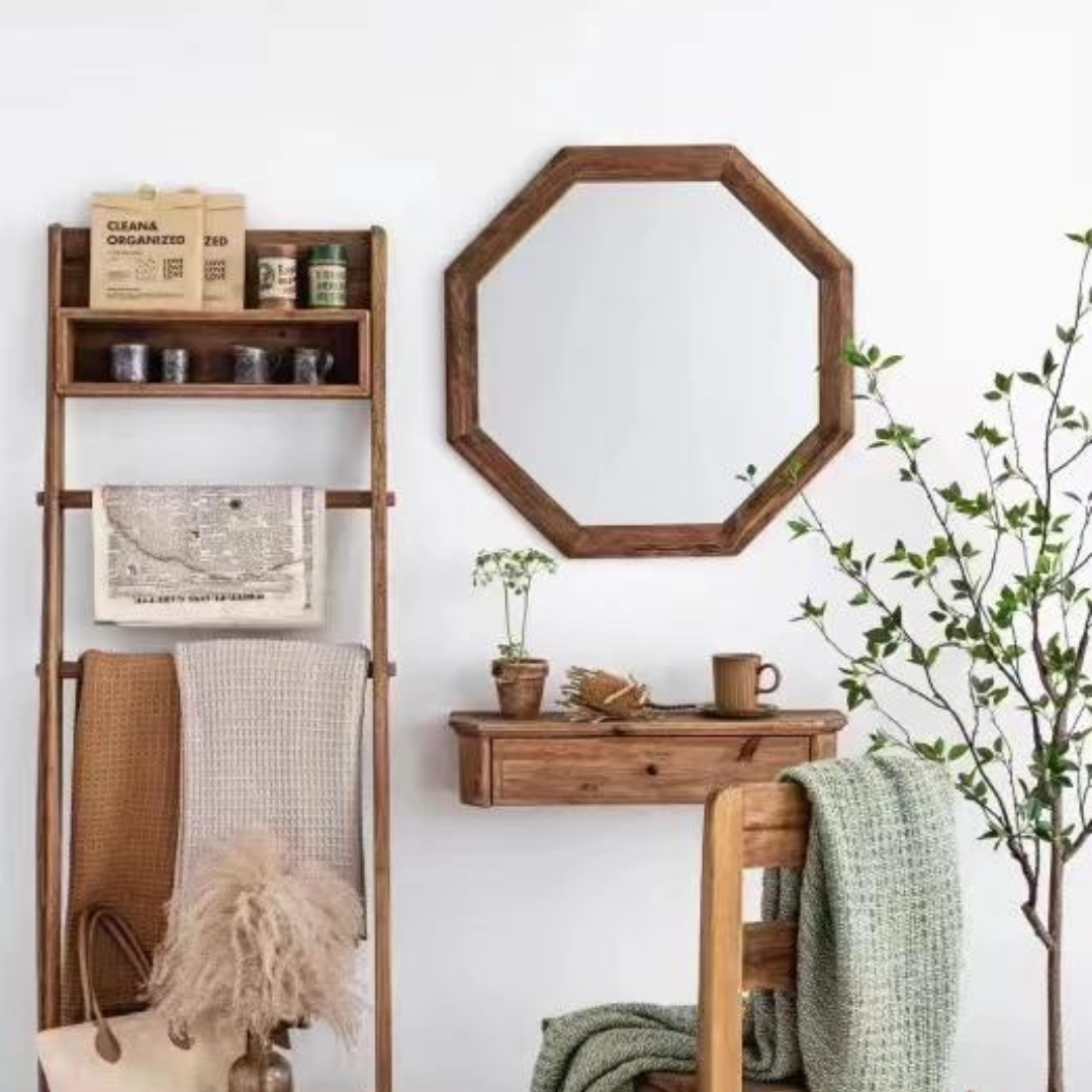 Cheshire Wood Ladder Storage - 4 Seasons Home Gadgets