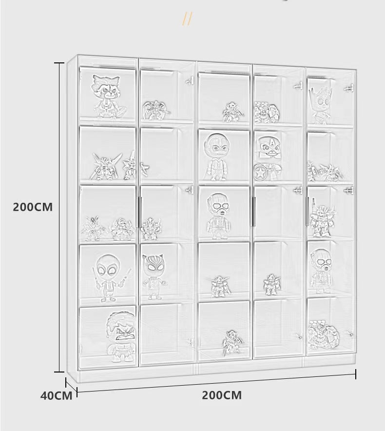 Chontae Display Cabinet - 4 Seasons Home Gadgets