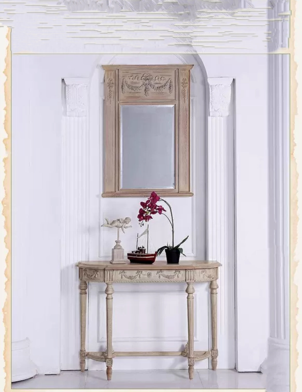 Clausen French Console Table - 4 Seasons Home Gadgets