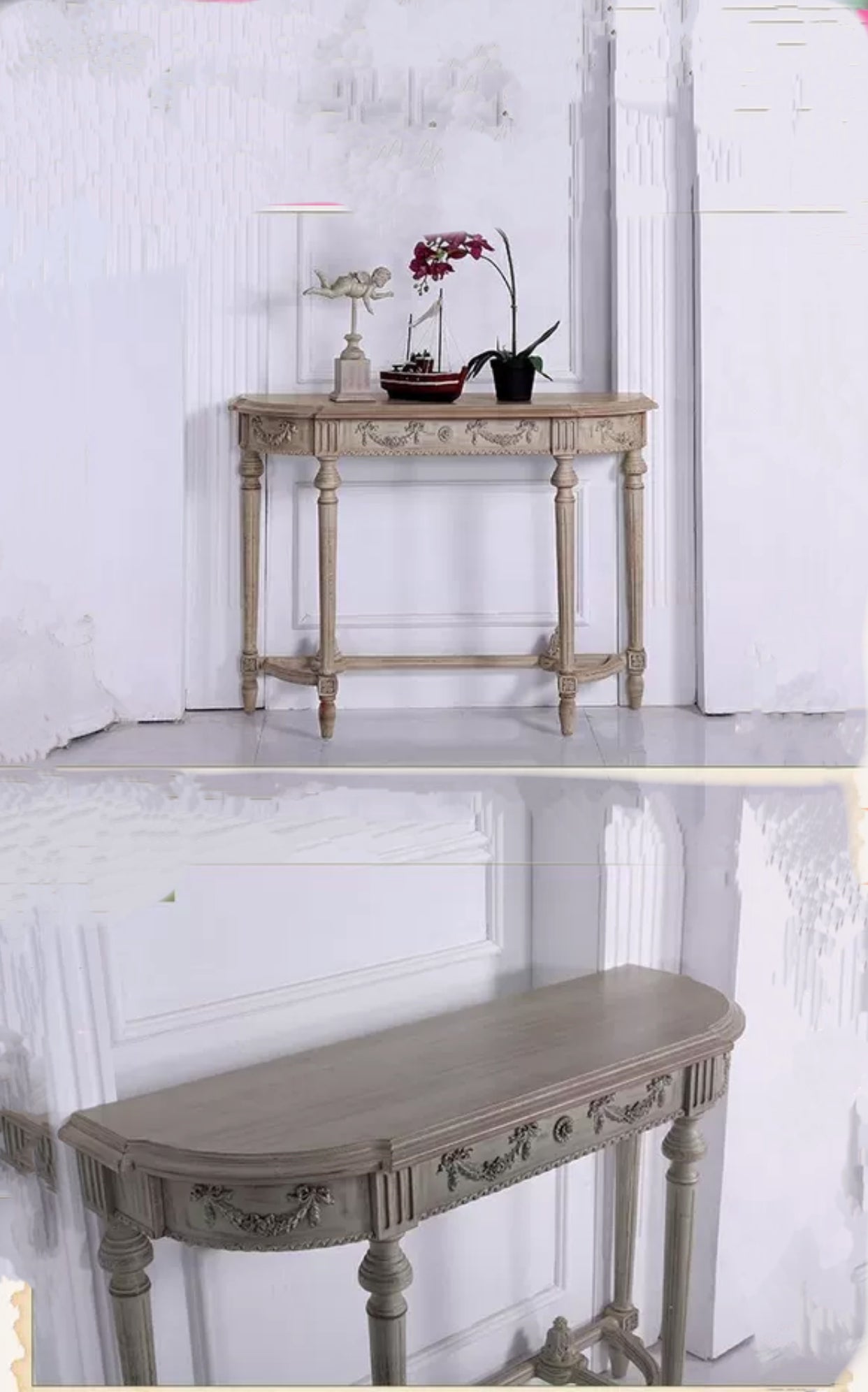 Clausen French Console Table - 4 Seasons Home Gadgets