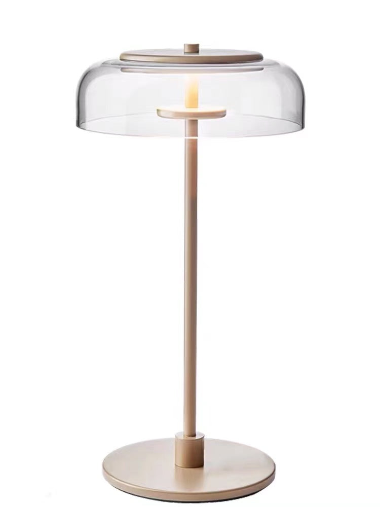 Clear Glass LED Table Lamp - 4 Seasons Home Gadgets