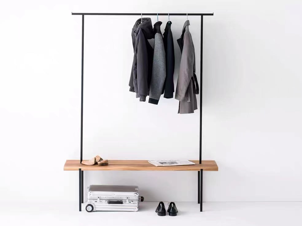 Clothes Rack & Storage Bench - 4 Seasons Home Gadgets